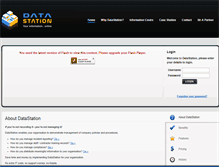 Tablet Screenshot of datastation.co